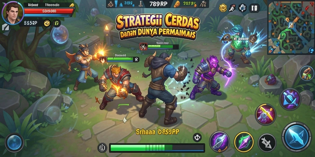 Gameplay seru dan strategis dalam 789RP.
