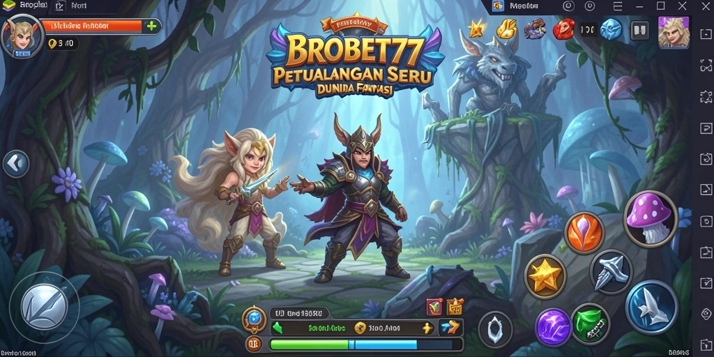 Tangkap momen seru gameplay BROBET77 saat menjelajahi dunia petualangan.