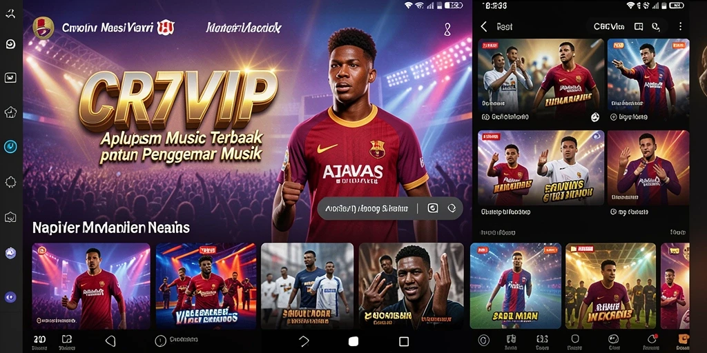 Tampilan gameplay interaktif dan seru dari CR7VIP.