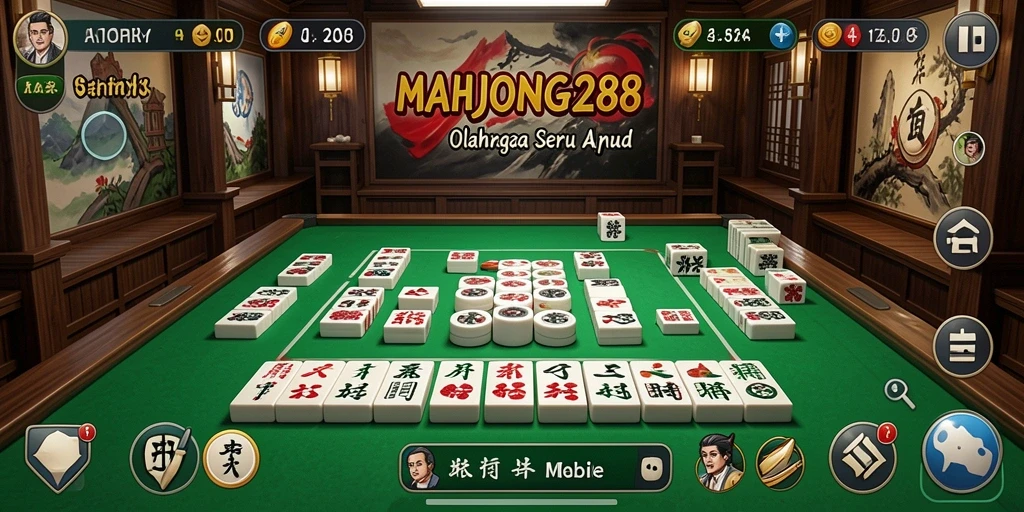 Screenshot gameplay <strong>MAHJONG288</strong> yang menampilkan dinamika olahraga seru.