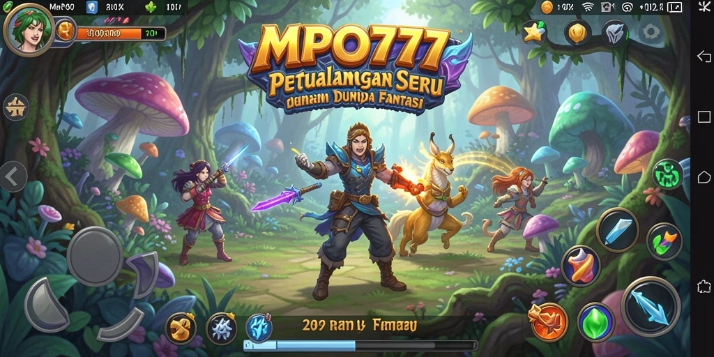 Screenshot MPO777 menampilkan karakter utama dalam aksi di dunia petualangan yang menakjubkan.