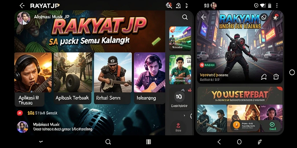 Tampilan gameplay RAKYATJP yang seru dan interaktif.
