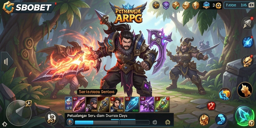 Gameplay seru <strong>SBOBET</strong> dengan pertarungan yang dinamis dan petualangan mendebarkan.