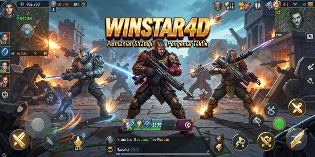 Tampilan luar biasa dari gameplay WINSTAR4D yang strategis.