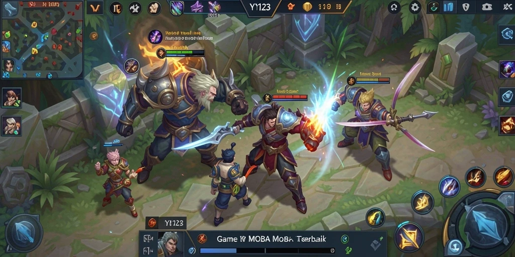 Gameplay menegangkan dengan karakter beragam di <strong>YY123</strong>.